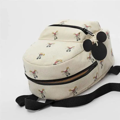 New 25X17X9 cm Disney cartoon Mickey Mouse New Kids Backpack Mini Schoolbag Girls and Boys Cute Shoulder Bag