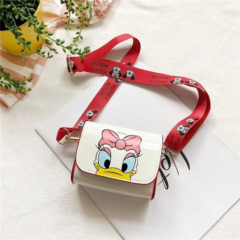 Disney Mickey Minnie Mouse Shoulder Bag Donald Daisy Duck Messenger Bag Children's Bag Cute Coin Purse Fashion Anime Gifts B