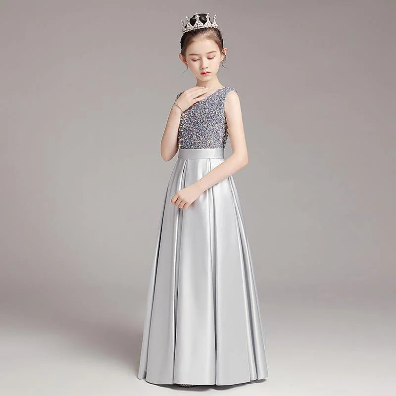 2024 Baby Girls Piano Competition Costume | Princess Evening & Birthday Party Dresses | Children's Fashion Gifts