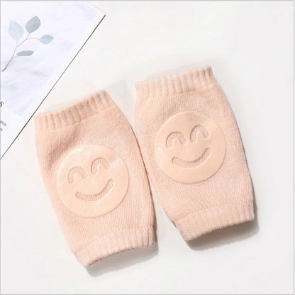 Baby Knee Pad Kids Safety Crawling Elbow Cushion Infants Toddlers Protector Safety Knee Pad Leg Warmer Girls Boys Accessories straight Khaki