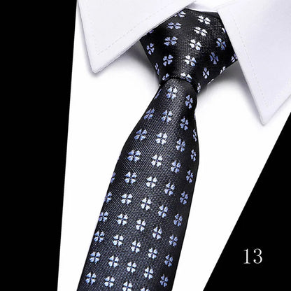 Luxurious Great Quality 7.5 cm 1Neck Tie Formal Clothing hombre Men Accessories Neck tie Fit Workplace Holiday Party 12615-13