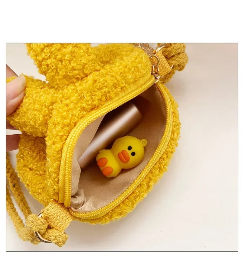 New Cute Little Rabbit Baby Girls Handbags Fashion School Bags for Girls Kids Small Shoulder Lunch Bags Child Girl Backpacks