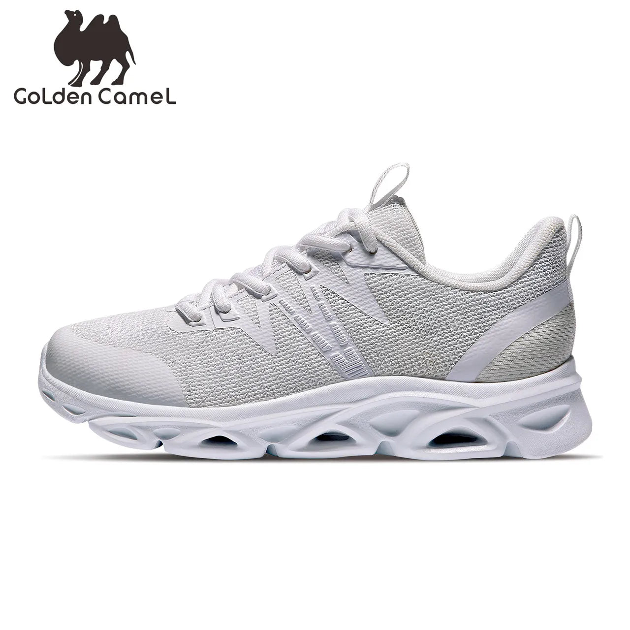 GOLDEN CAMEL Women's Breathable Running Shoes - Luxury Sport Sneakers for 2023 Summer white