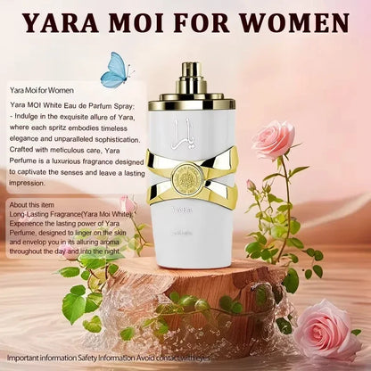 100ML Perfume Has A Long-lasting Fragrance Fresh Light Unique Casual Date Gift Moi Tous Asad Aromatic Scent for Men Women White