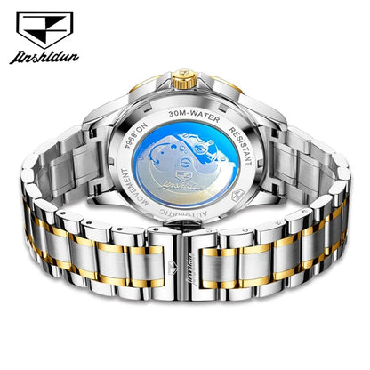 Top Brand Men's Watches Fully Automatic Mechanical Watch Waterproof Calendar Fashion Wristwatch