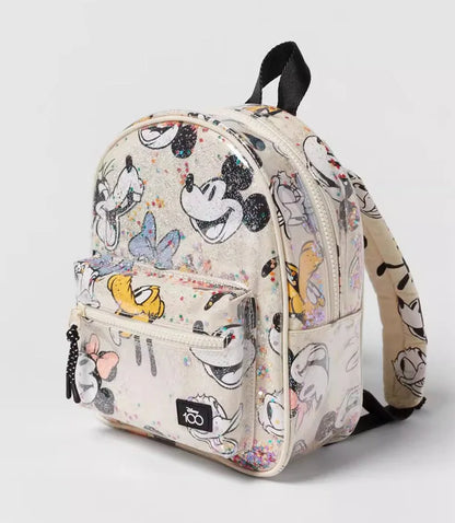 27X21X10 cm Disney cartoon Mickey Mouse New Kids Backpack Mini Schoolbag Girls and Boys Cute Shoulder Bag