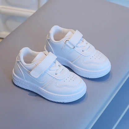 Children Shoes Casual Sneaker White Shoes Board Shoes for Boy Soft Soled Kids Shoe for Girl Designer Shoe Zapatos Tenis De Niño Beige