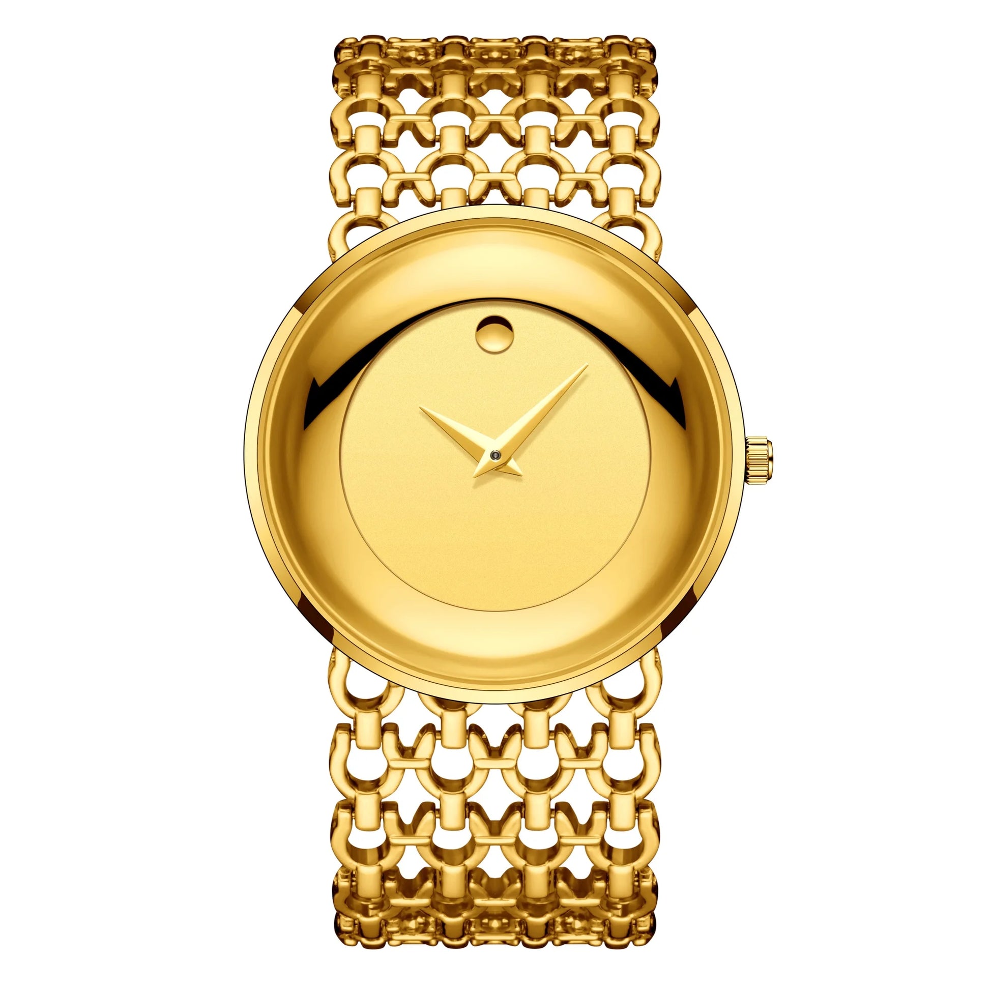 Yalalusi Women's Quartz Watch – Elegant Gold-Plated Timepiece with Watch Remover & Gift Box – Simple Style 2024 Gold Gold