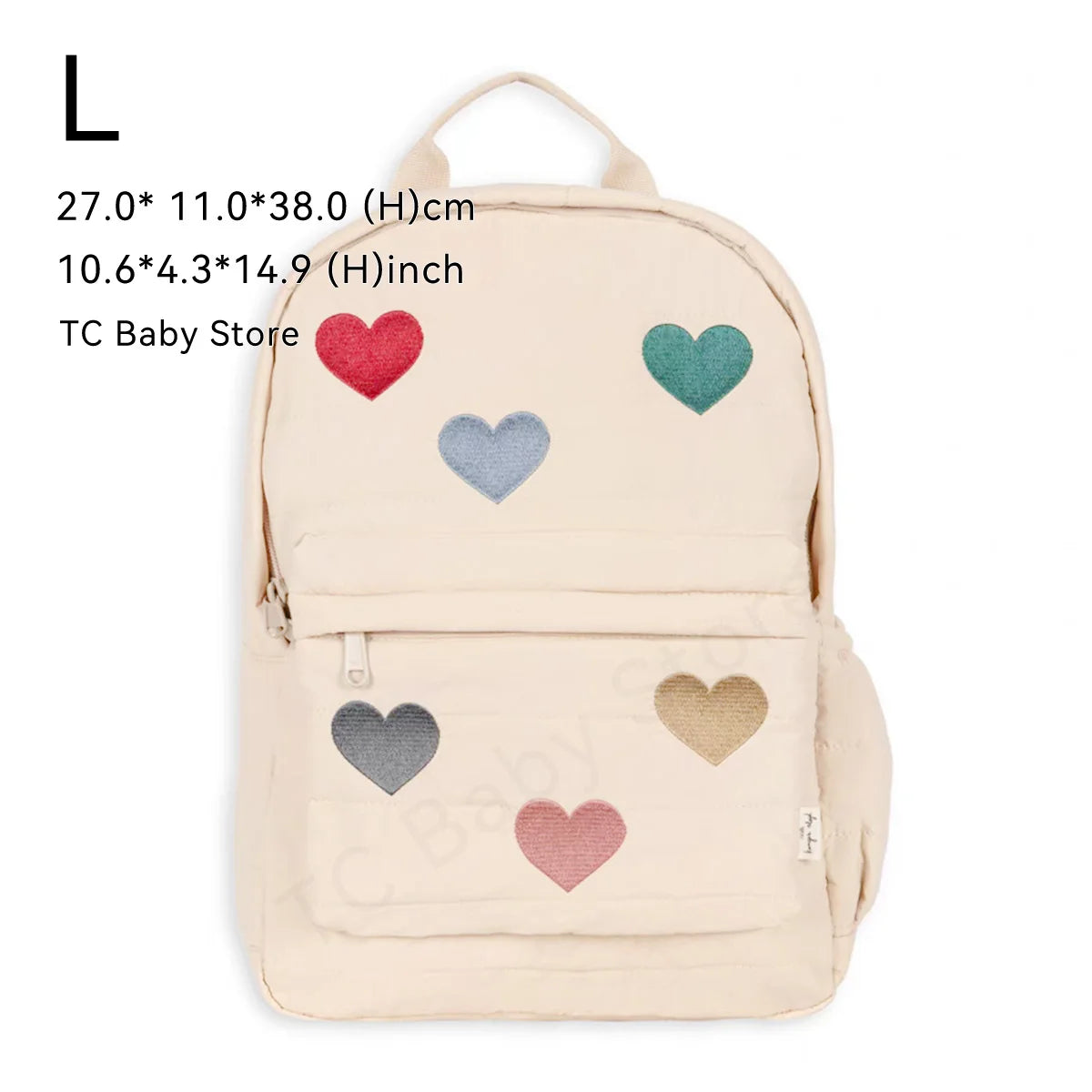 KS Baby Backpack Kids Schoolbag Kindergarten Bags Brand Cherry Lemon Children's Boys Girls Mom Traveling Storage Bag Wholesale L Color love