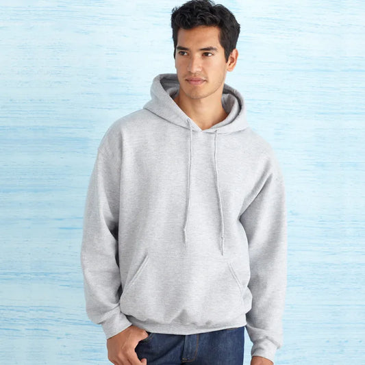 Gildan Men's Casual Fleece Pullover Hoodie – Hip Hop Sportswear, High-Quality Fashion Hoodie