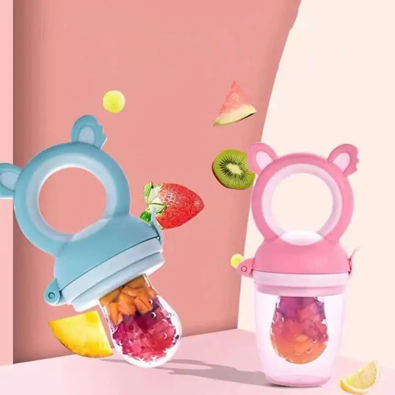 Silicone Baby Pacifier Safety Silicone Fruit and Vegetable Fruit Bite Bag Baby Eat Fruit Supplement