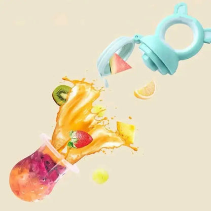 Silicone Baby Pacifier Safety Silicone Fruit and Vegetable Fruit Bite Bag Baby Eat Fruit Supplement