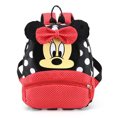 5 Style Disney Cartoon Backpack For Baby Boys Girls Minnie Mickey Mouse Children Lovely Schoolbag Kindergarten Kids Toys 1