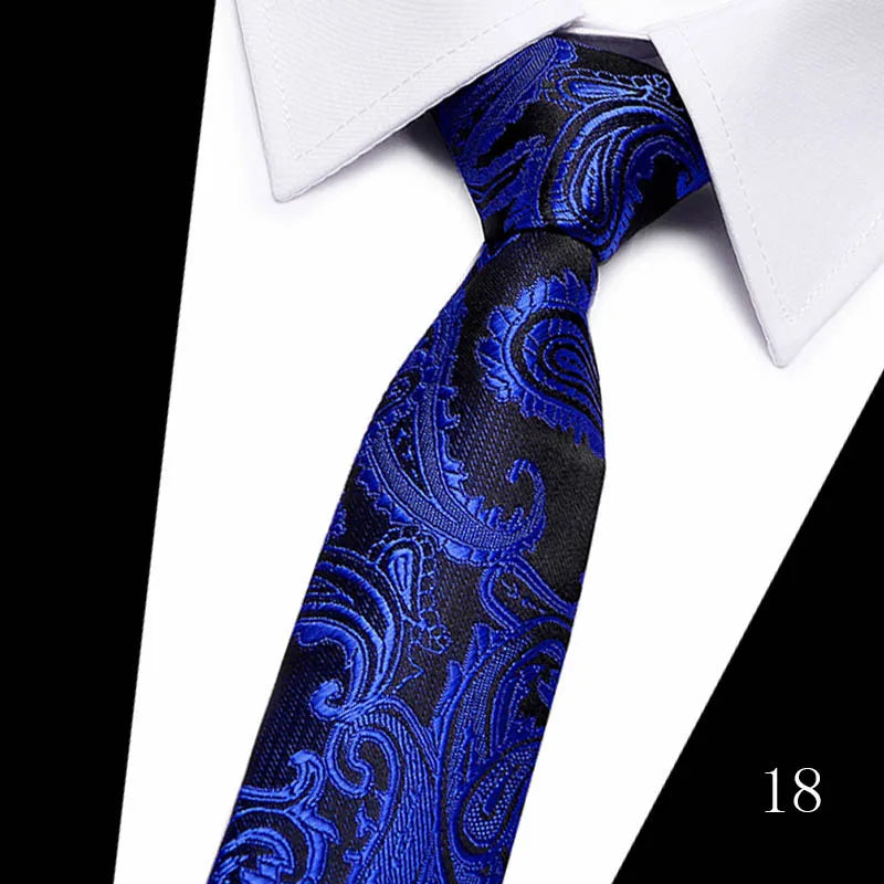 Luxurious Great Quality 7.5 cm 1Neck Tie Formal Clothing hombre Men Accessories Neck tie Fit Workplace Holiday Party 12615-18