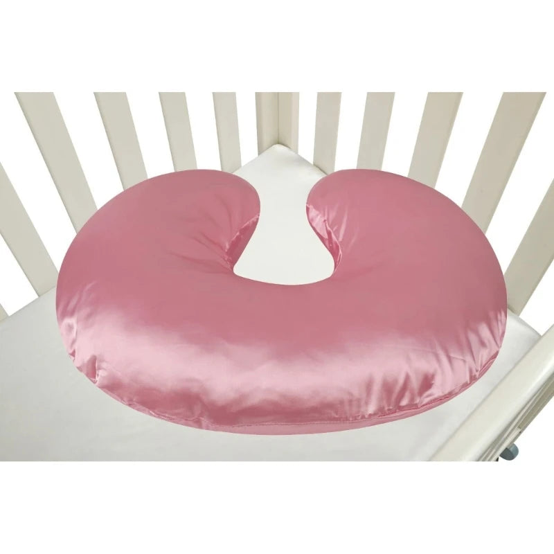 Baby Nursing Pillow Cover Breathable Nursing Mom Breastfeeding Pillow Cover Removable U-Shape Nursing Pillow Slipcover 1560