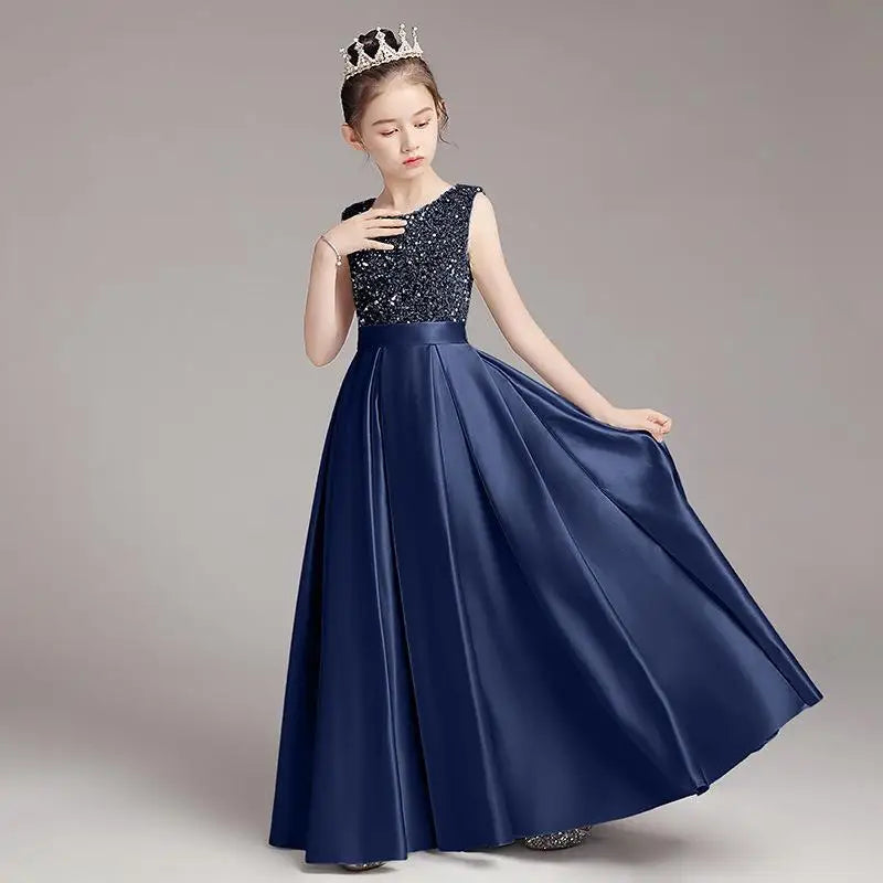 2024 Baby Girls Piano Competition Costume | Princess Evening & Birthday Party Dresses | Children's Fashion Gifts