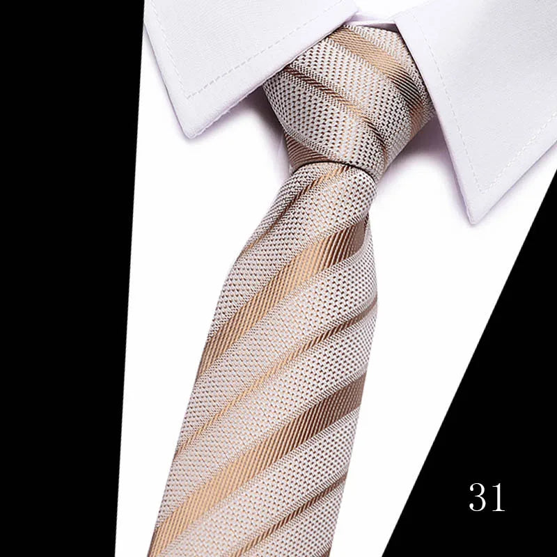 Luxurious Great Quality 7.5 cm 1Neck Tie Formal Clothing hombre Men Accessories Neck tie Fit Workplace Holiday Party 12615-31