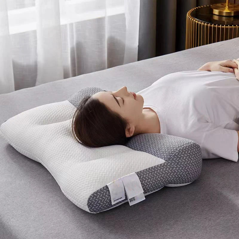 Super Ergonomic Memory Foam Cervical Contour Pillow – Orthopedic Neck & Shoulder Pain Relief 48X74cm