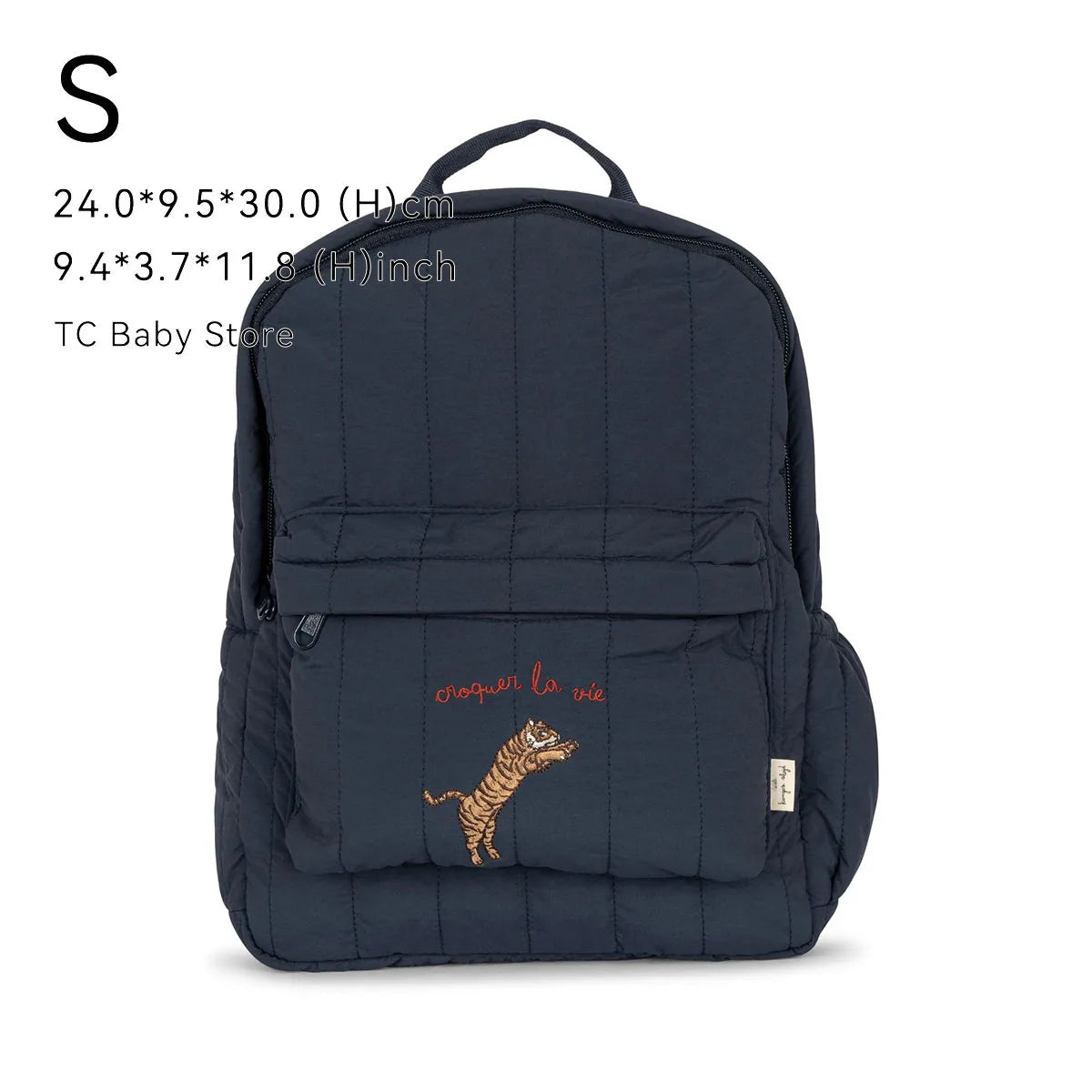 KS Baby Backpack Kids Schoolbag Kindergarten Bags Brand Cherry Lemon Children's Boys Girls Mom Traveling Storage Bag Wholesale S 09 tiger