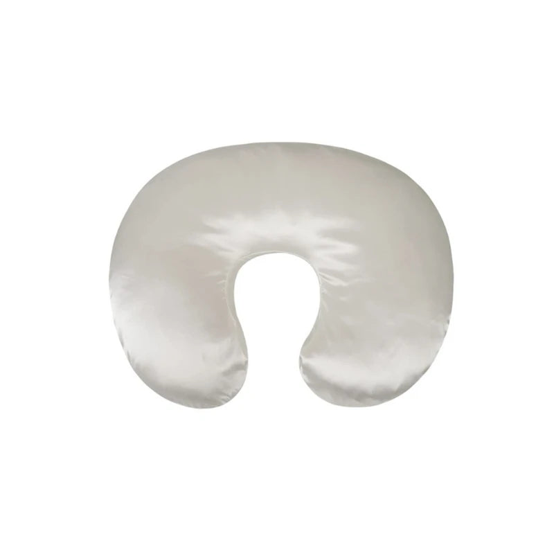 Baby Nursing Pillow Cover Breathable Nursing Mom Breastfeeding Pillow Cover Removable U-Shape Nursing Pillow Slipcover 1560 White