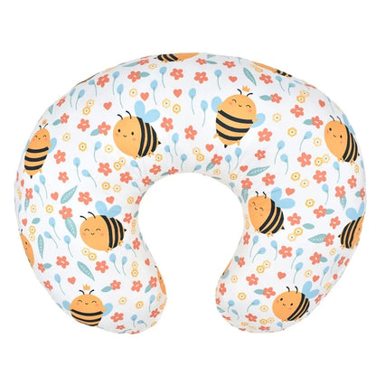 Detachable Baby Nursing Pillow Cover – Soft, Breathable Breastfeeding Pillow Sleeve for Moms for T4