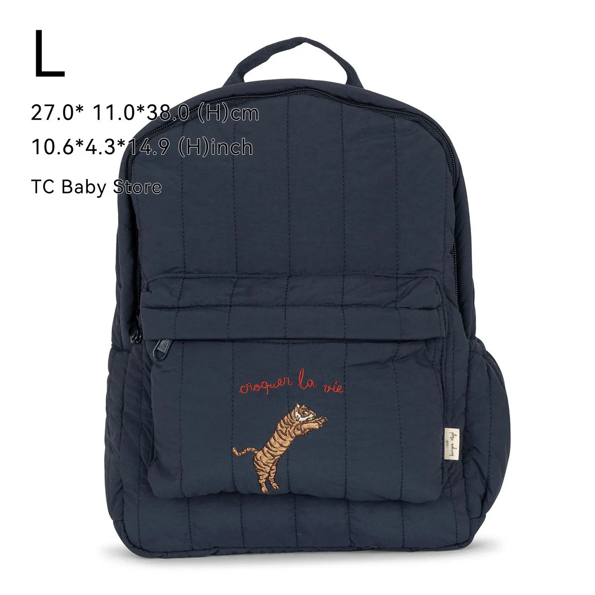 KS Baby Backpack Kids Schoolbag Kindergarten Bags Brand Cherry Lemon Children's Boys Girls Mom Traveling Storage Bag Wholesale L 09 tiger