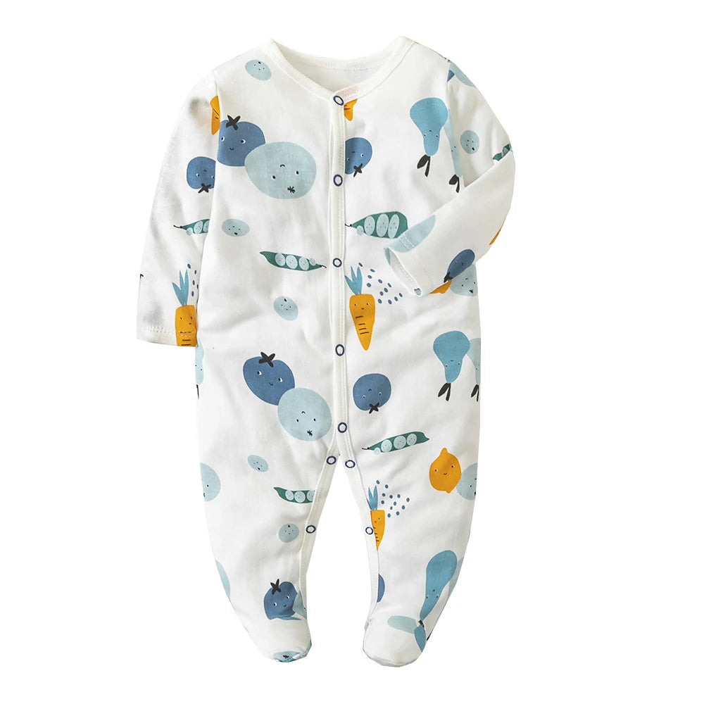 Baby jumpsuit pajamas Summer for New Born Child Baby Fashion Homewear Cotton Baby Clothing Newborn baby/infant Jumpsuit Jumpsui HZ-CP-HLB