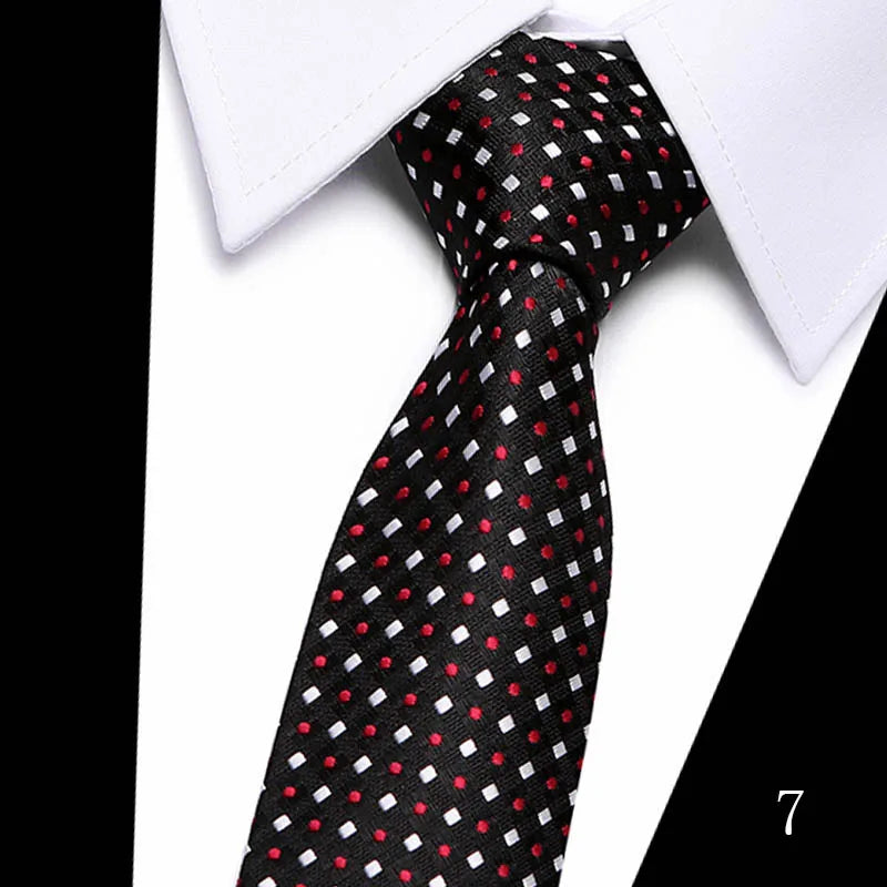 Luxurious Great Quality 7.5 cm 1Neck Tie Formal Clothing hombre Men Accessories Neck tie Fit Workplace Holiday Party 12615-07