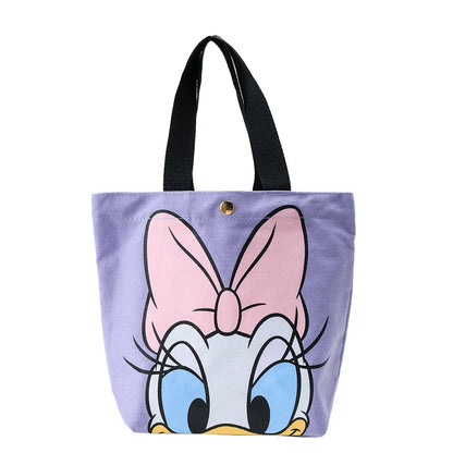 Disney Mickey Mouse Lunch Bag Portable Insulated Lunch Box Minnie Donald Daisy Duck Cartoon Bags Children Meals Picnic Lunch Bag A