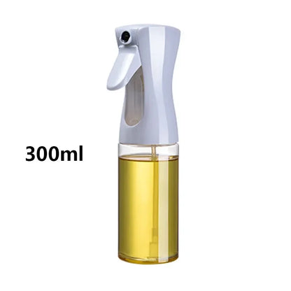 Oil Spray Bottle for BBQ and Cooking, Olive Oil Dispenser 300ml white