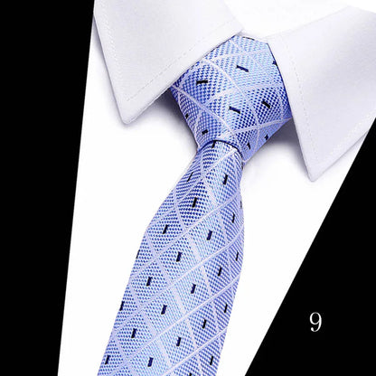 Luxurious Great Quality 7.5 cm 1Neck Tie Formal Clothing hombre Men Accessories Neck tie Fit Workplace Holiday Party 12615-09