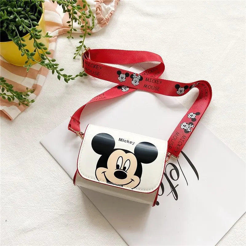 Disney Mickey Minnie Mouse Shoulder Bag Donald Daisy Duck Messenger Bag Children's Bag Cute Coin Purse Fashion Anime Gifts A