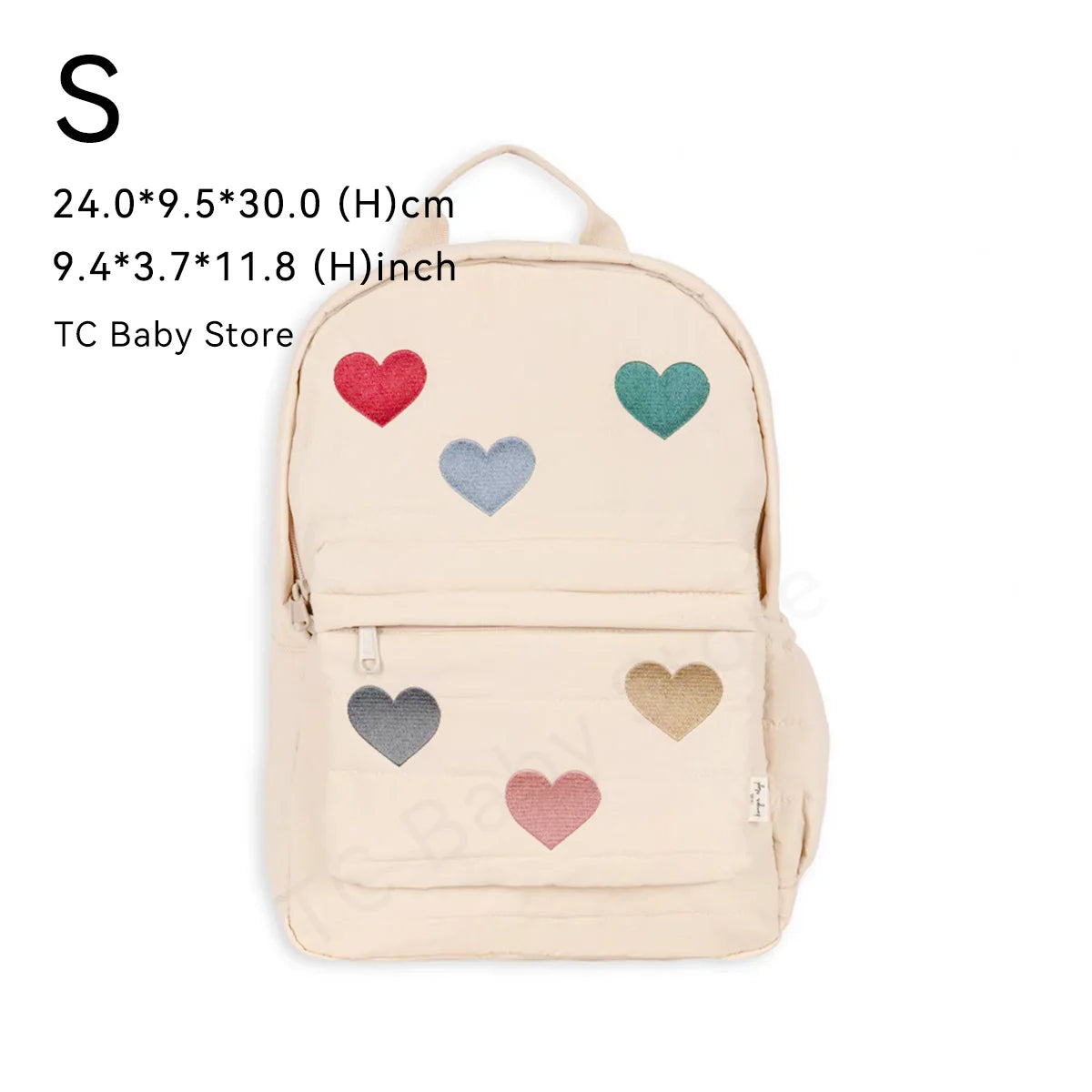 KS Baby Backpack Kids Schoolbag Kindergarten Bags Brand Cherry Lemon Children's Boys Girls Mom Traveling Storage Bag Wholesale S Color love