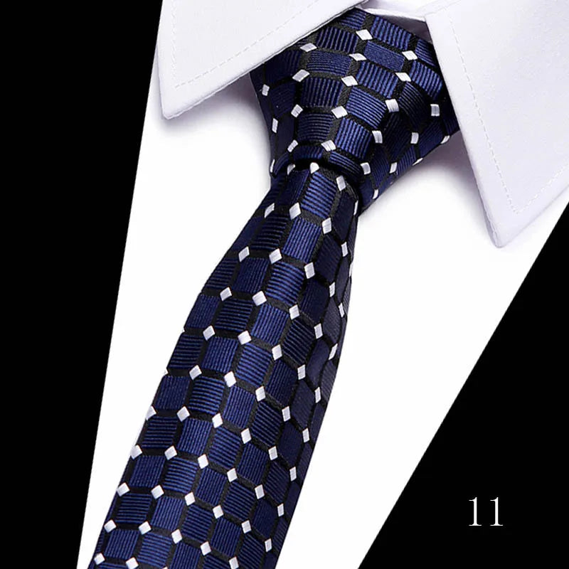 Luxurious Great Quality 7.5 cm 1Neck Tie Formal Clothing hombre Men Accessories Neck tie Fit Workplace Holiday Party 12615-11