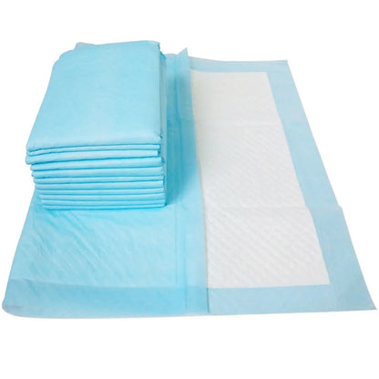 20pcs Disposable Adult Diaper Urine Bed Pads Disposable Diapers Elderly Patients Diaper Bed Pads Water Absorption Nappy Bed Mat 45X60CM