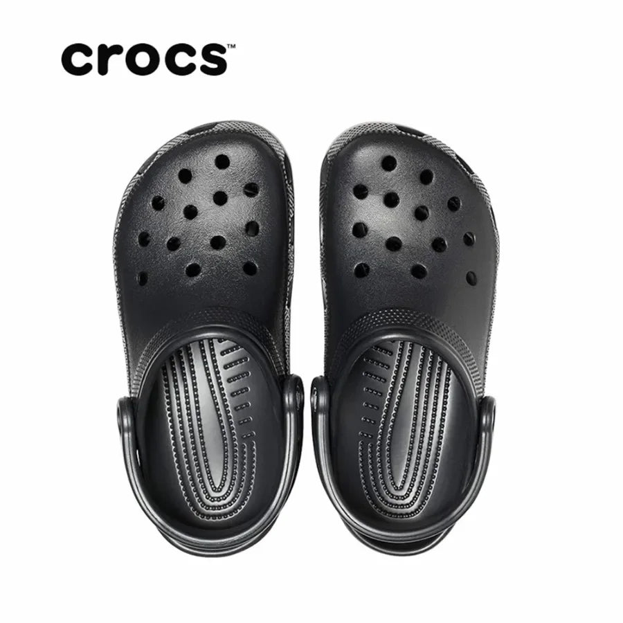 Original Crocs Classic Series Waterproof Sandals – Non-Slip, Breathable Summer Beach & Casual Slippers