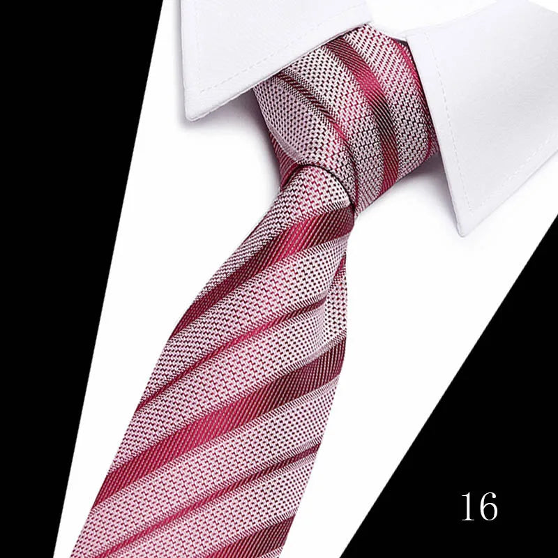 Luxurious Great Quality 7.5 cm 1Neck Tie Formal Clothing hombre Men Accessories Neck tie Fit Workplace Holiday Party 12615-16