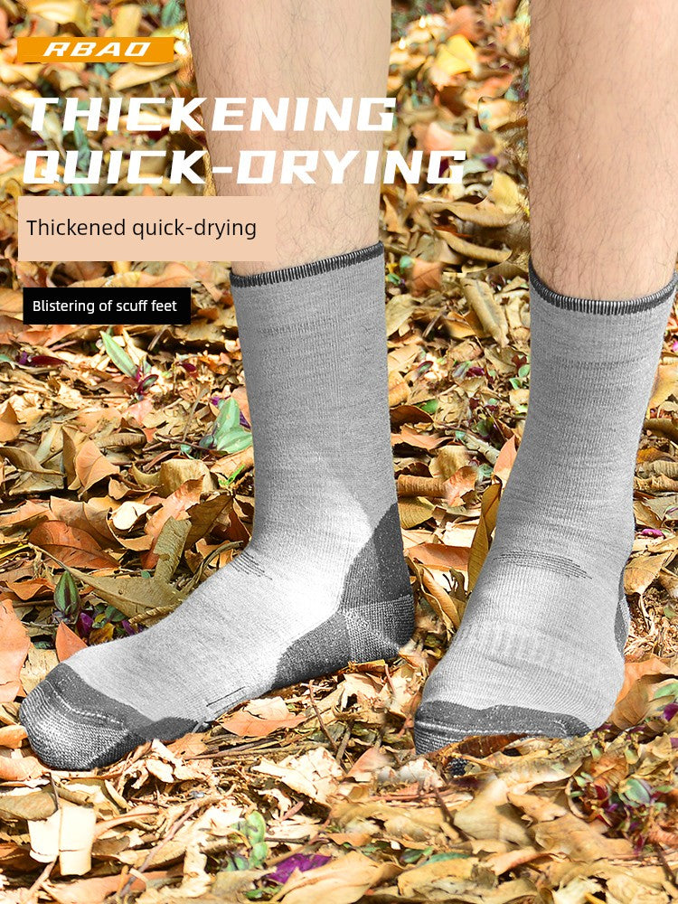 Merino Outdoor Hiking Knee Socks Ski Wool Socks