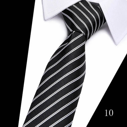 Luxurious Great Quality 7.5 cm 1Neck Tie Formal Clothing hombre Men Accessories Neck tie Fit Workplace Holiday Party 12615-10