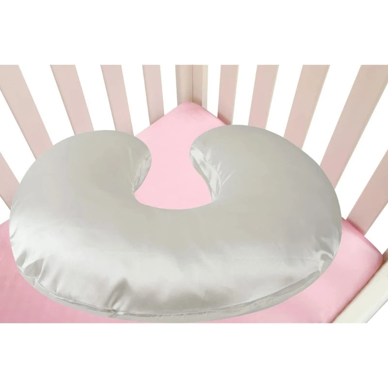 Baby Nursing Pillow Cover Breathable Nursing Mom Breastfeeding Pillow Cover Removable U-Shape Nursing Pillow Slipcover 1560