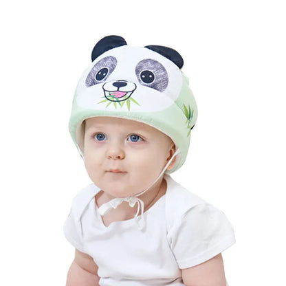 Position Safety Helmet Head Protection Hat Toddler Anti-fall Pad Baby Learn To Walk Crash Cap Adjustable Protective Panda