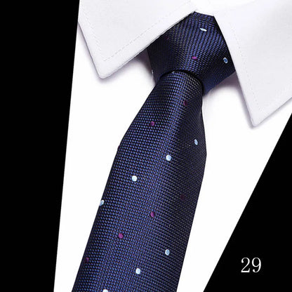 Luxurious Great Quality 7.5 cm 1Neck Tie Formal Clothing hombre Men Accessories Neck tie Fit Workplace Holiday Party 12615-29