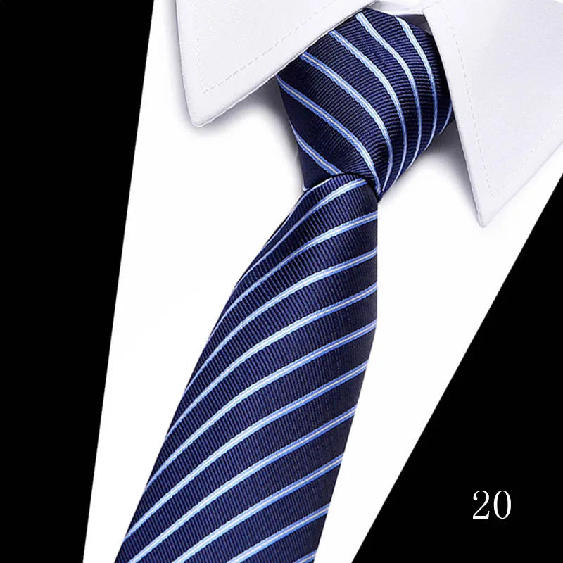 Luxurious Great Quality 7.5 cm 1Neck Tie Formal Clothing hombre Men Accessories Neck tie Fit Workplace Holiday Party