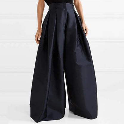 UOOZEE 2024 Women’s Casual High-Waisted Wide Leg Pants – Indie Folk Style