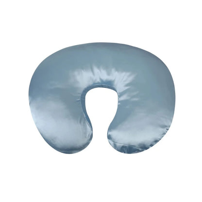 Baby Nursing Pillow Cover Breathable Nursing Mom Breastfeeding Pillow Cover Removable U-Shape Nursing Pillow Slipcover 1560 Blue