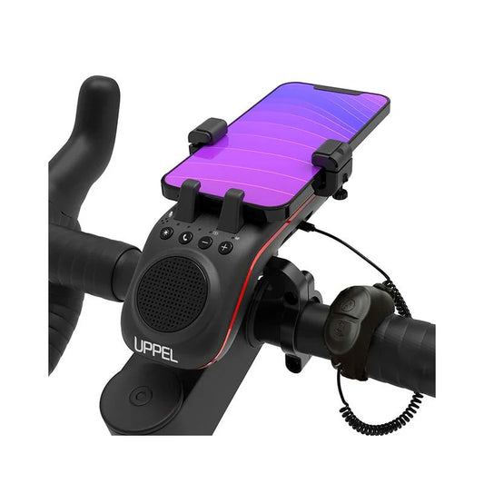 10-in-1 Bike Phone Holder | Bluetooth Speaker, 5000mAh Power Bank, Light & Horn