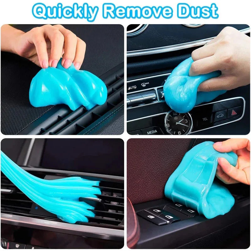 Magic Cleaning Gel for Car & Home | Dust Remover for Keyboards, Car Interiors & More