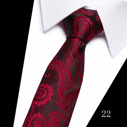 Luxurious Great Quality 7.5 cm 1Neck Tie Formal Clothing hombre Men Accessories Neck tie Fit Workplace Holiday Party 12615-22