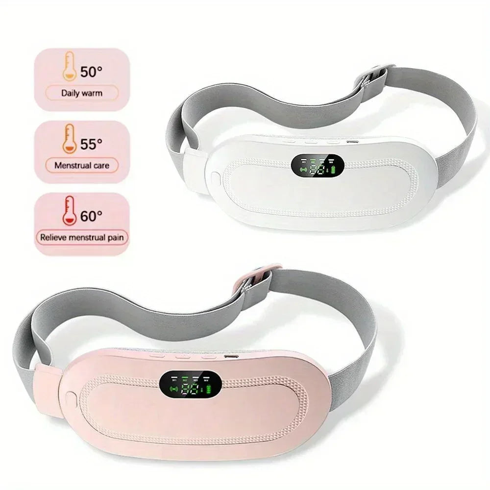 Portable Multifunctional Menstrual Pad Warm Palace Belt – Menstrual Cramp and Waist Massager