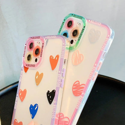 Heart Graffiti Phone Case